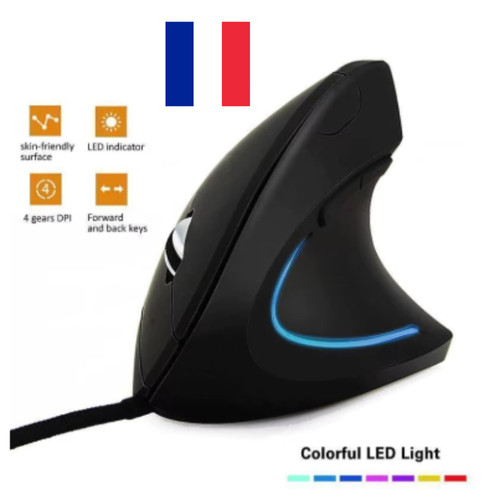 Souris verticale ergonomique - souris,