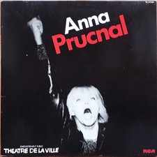 ANNA PRUCNAL ALABAMA SONG BRECHT WEIL En public au Théâtre de la Ville 33T LP