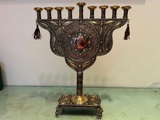 Menora - Hanoukia en cuivre