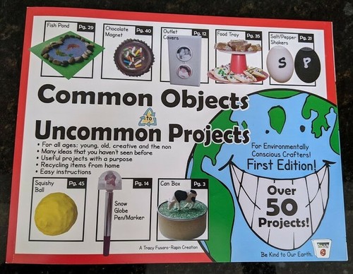 Kids craft book - book, objects