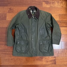 Vtg 80s Barbour Bedale Wax