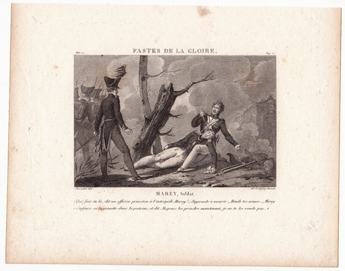 Soldat marey baïonnette - marey,