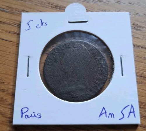 Centimes dupre l an 5 - dupre, l'an