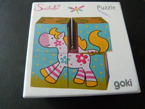 Puzzle cubes bois - de, mes