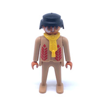 PLAYMOBIL * WESTERN * Chef Indien Homme Vêtements Beige Collier Jaune 3395