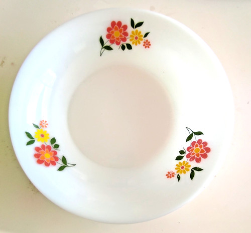 Plat arcopal fleurs - en,