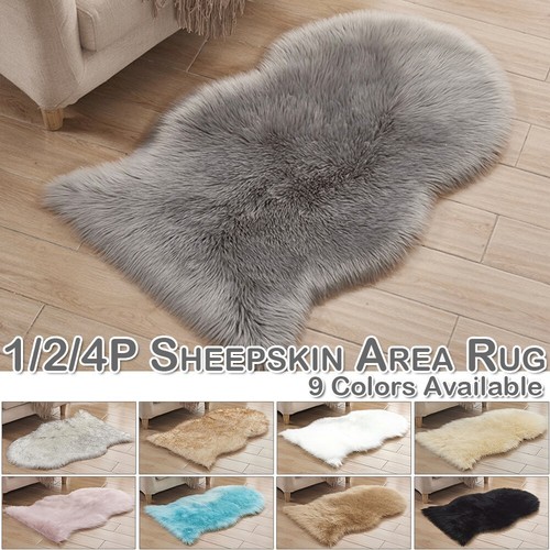 Modern sheepskin rug - rug, fluffy