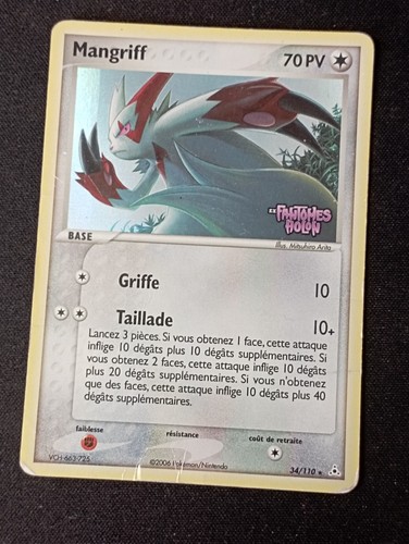 Carte pokémon mangriff - -,