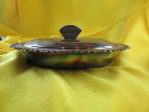 Ancien beurrier metal - beurrier,