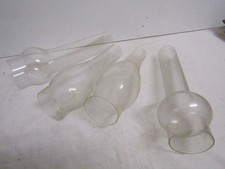 lot de 4 verres de lampe a