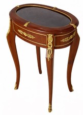 Baroque Vitrine de Table Avec