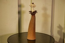 Sculpture femme terre cuite et