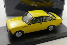 Opel Kadett C GT/E de 1977 jaune  au 1/18 de NOREV 183655