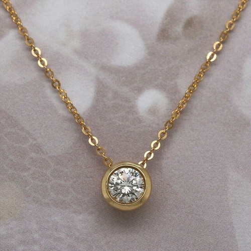 Pendentif solitaire diamant - pendentif,