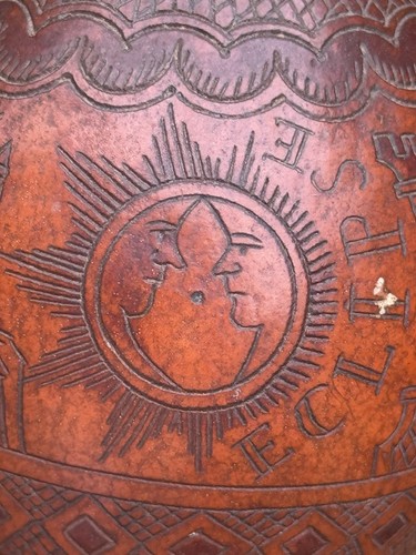Calebasse gravée 1831 - , –