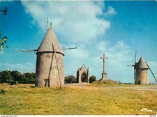 Carte postale moulin à vent - -,