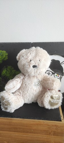 Doudou peluche ours nocibé - peluche,
