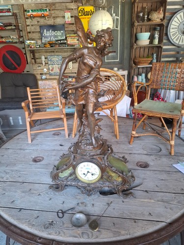 Moreau pendule art nouveau - f&l,