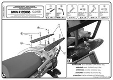 SUPPORT DE TOP CASE BMW R