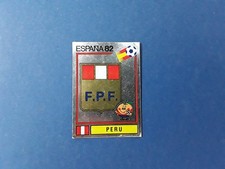 Panini Football Espana 82 Écusson Peru #72