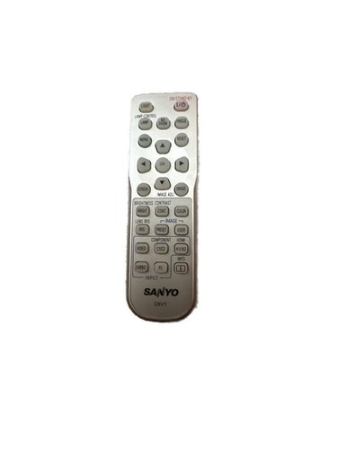Sanyo cxvt projector remote - projector,