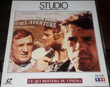 JOHNNY HALLYDAY JACQUES BREL RARE L AVENTURE C EST L AVENTURE EN LASERDISC VIDEO