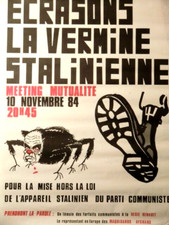 Affiche originale Ecrasons la