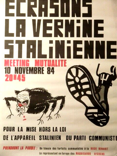 Affiche originale ecrasons - originale, la