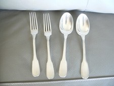 Christofle 4 couverts à