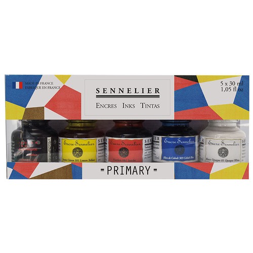 Set encres primaires 30ml - primaires, x