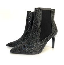 Zara Noir Paillettes Haut