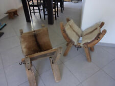 bâts d'ânes recouverts en peau de chèvres à venir chercher sur place 