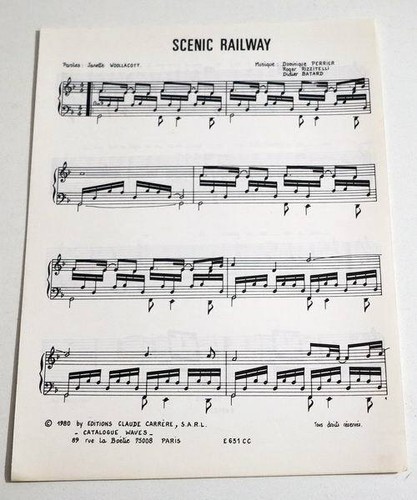 Partition sheet music janette - partition,