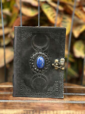 Minuscule Triple Lune Cuir