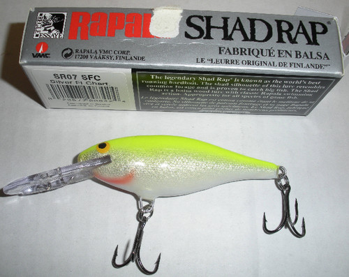 Rapala sr7sfc shad - rapala, 2-3/4"
