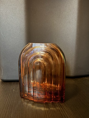 Vase soliflore verre - en, ambré