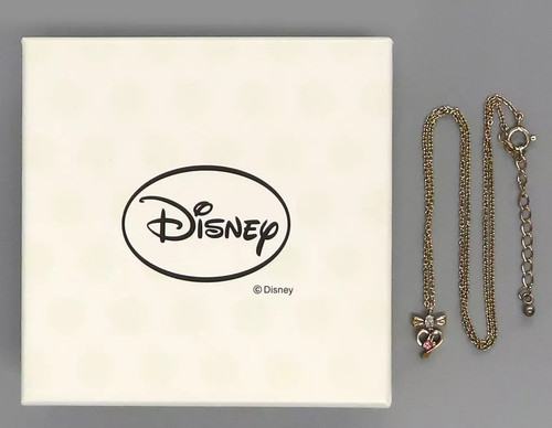 Collier argent minnie - en,