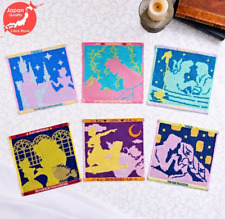 Rare Disney Princesse Cœur À Visage Kuji Jacquard Serviette Lot De 6 Japon