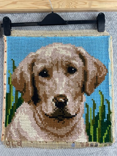 Tapisserie canevas labrador - canevas,