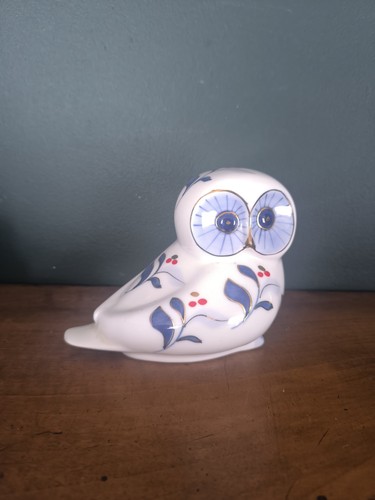 Chouette fine porcelaine - chouette,