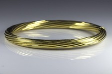 Bracelet Bangle En Or Jaune