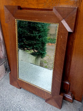 Important miroir plaqué