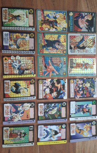 Lot cartes dragon - ball, z