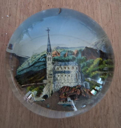 Presse papier verre