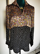 Chemise à fleurs et pois Cop Copine taille 36