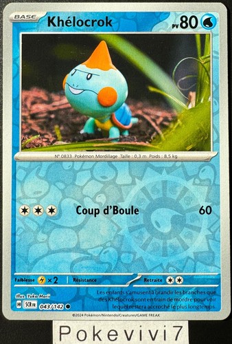 Carte pokemon khelocrok - pokemon,