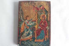 Icône orthodoxe peinte