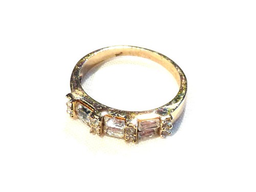 Bijou alliage doré bague - alliage,