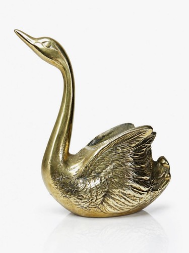 Cache pot vide poche - cache-pot/vide-poche, cygne