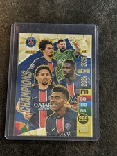PANINI ADRENALYN XL LIGUE1 2026 CARTE CHAMPIONS PARIS SG